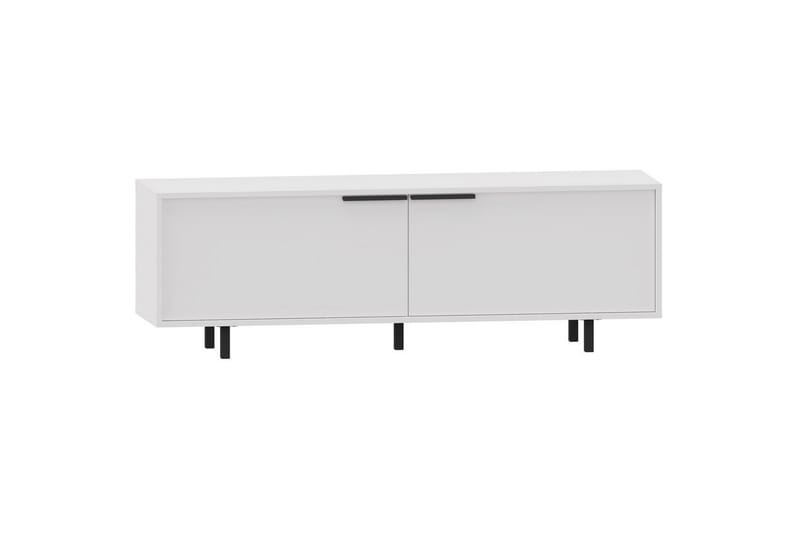 Lowboard Alberto 150x38x50 cm, Vit - 150x38x50 cm, Vit - Möbler - Vardagsrum - Tv-möbler & mediamöbler - Tv-bänkar