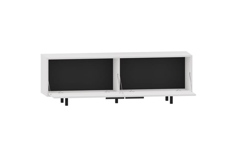Lowboard Alberto 150x38x50 cm, Vit - 150x38x50 cm, Vit - Möbler - Vardagsrum - Tv-möbler & mediamöbler - Tv-bänkar