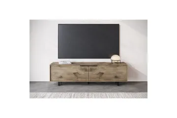 Lowboard Alberto 180x38x50 cm, Ek - 180x38x50 cm, Ek - Möbler - Vardagsrum - Tv-möbler & mediamöbler - Tv-bänkar