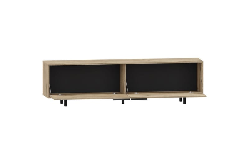 Lowboard Alberto 180x38x50 cm, Ek - 180x38x50 cm, Ek - Möbler - Vardagsrum - Tv-möbler & mediamöbler - Tv-bänkar