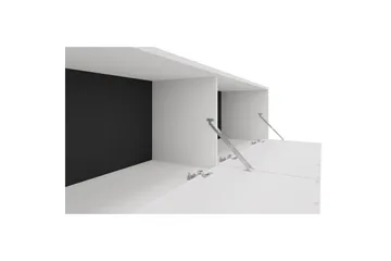 Lowboard Alberto 180x38x50 cm, Vit - 180x38x50 cm, Vit - Möbler - Vardagsrum - Tv-möbler & mediamöbler - Tv-bänkar