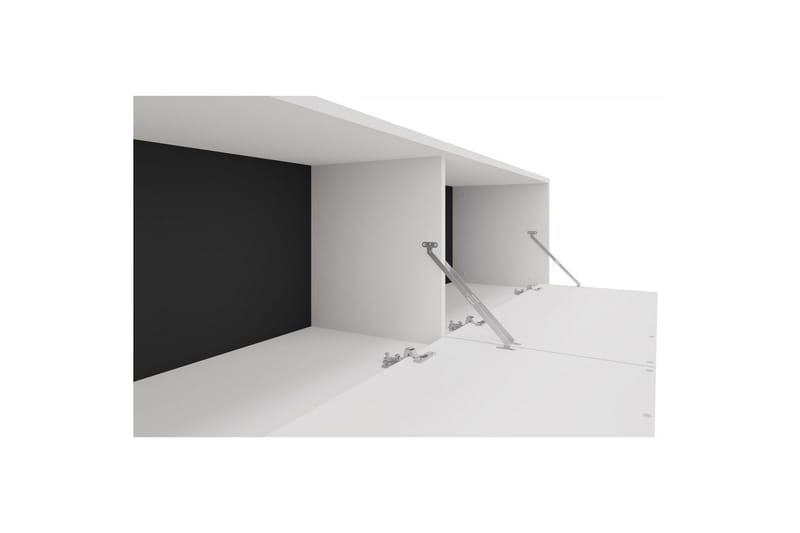 Lowboard Alberto 180x38x50 cm, Vit - 180x38x50 cm, Vit - Möbler - Vardagsrum - Tv-möbler & mediamöbler - Tv-bänkar