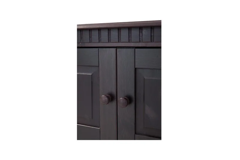 Lowboard Cubrix Havana/lack - Havana/lack - Möbler - Vardagsrum - Tv-möbler & mediamöbler - Tv-bänkar