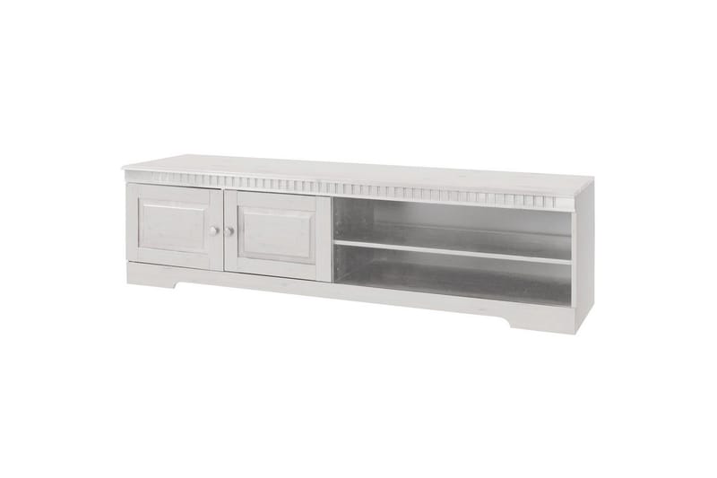 Lowboard Cubrix Vit - Vit - Möbler - Vardagsrum - Tv-möbler & mediamöbler - Tv-bänkar