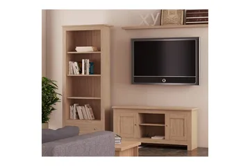 Lowboard Emerald 120x39x58 cm, Natur - 120x39x58 cm, Natur - Möbler - Vardagsrum - Tv-möbler & mediamöbler - Tv-bänkar