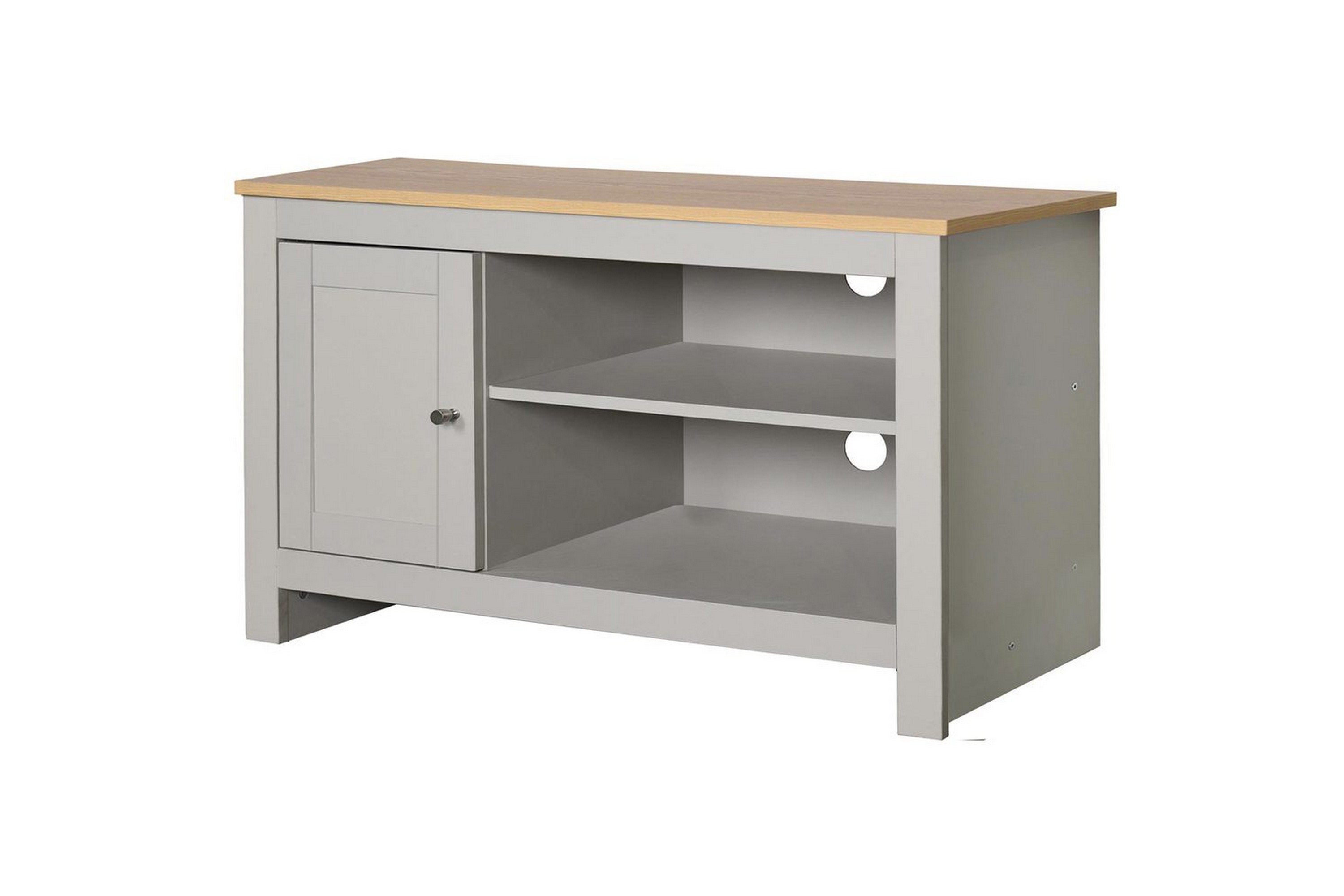 lowboard emerald 95x39x58 cm, natur/grå - 95x39x58 cm, natur/grå