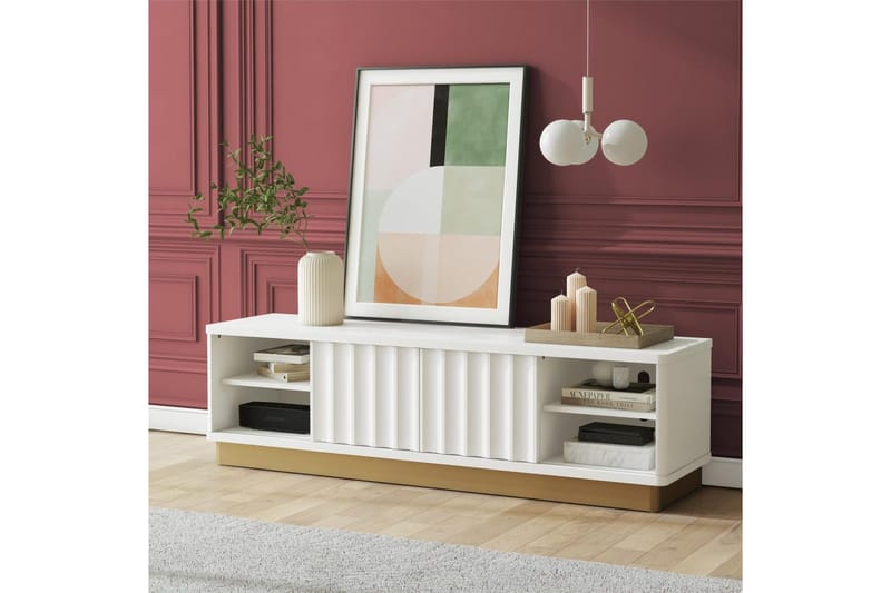Lowboard Rene - Möbler - Vardagsrum - Tv-möbler & mediamöbler - Tv-bänkar