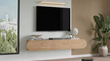 Lumina Tv-bänk 180 cm - Ek - Möbler - Vardagsrum - Tv-möbler & mediamöbler - Tv-bänkar
