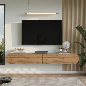 Lumina TV-bänk 180x29,5x31,6 cm - Atlantic pine - Möbler - Vardagsrum - Tv-möbler & mediamöbler - Tv-bänkar