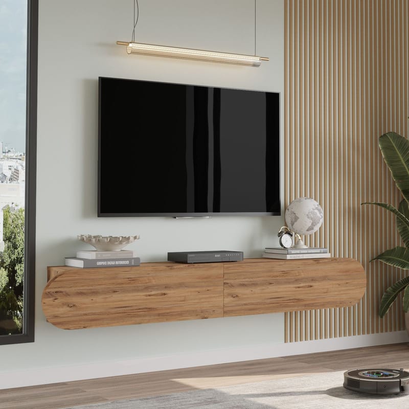 Lumina TV-bänk 180x29,5x31,6 cm - Atlantic pine - Möbler - Vardagsrum - Tv-möbler & mediamöbler - Tv-bänkar
