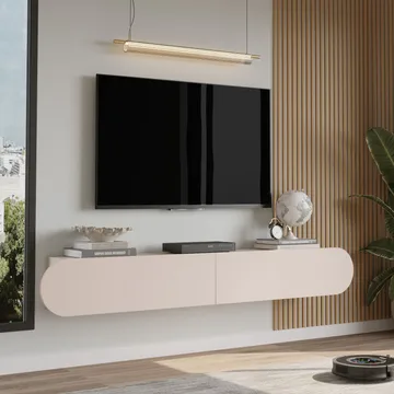 Lumina TV-bänk 180x29,5x31,6 cm - Sand - Möbler - Vardagsrum - Tv-möbler & mediamöbler - Tv-bänkar
