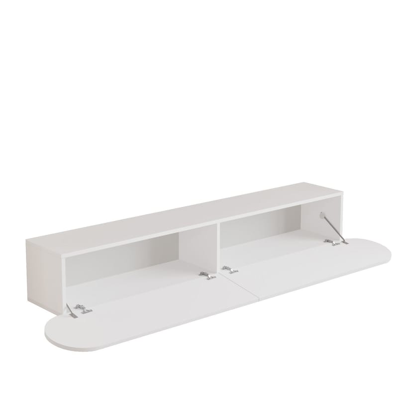 Lumina TV-bänk 180x29,5x31,6 cm - Vit - Möbler - Vardagsrum - Tv-möbler & mediamöbler - Tv-bänkar