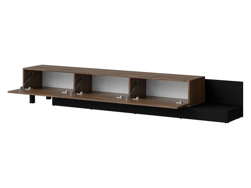 Lungö Tv-bänk 320 cm - brun och svart - Möbler - Vardagsrum - Tv-möbler & mediamöbler - Tv-bänkar