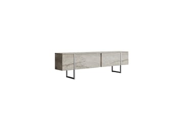 Luxe  Tv-bänk 180 cm Beige/Silver