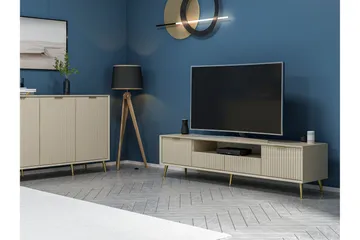 Luxe Tv-bänk 180 cm - Sandsten - Möbler - Vardagsrum - Tv-möbler & mediamöbler - Tv-bänkar