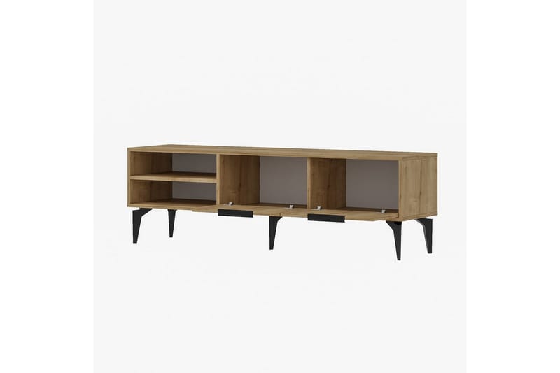 Lyven Tv-bänk 160 cm - Brun - Möbler - Vardagsrum - Tv-möbler & mediamöbler - Tv-bänkar