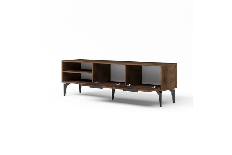 Lyven Tv-bänk 160 cm - Brun/Mörkfärgat trä - Möbler - Vardagsrum - Tv-möbler & mediamöbler - Tv-bänkar