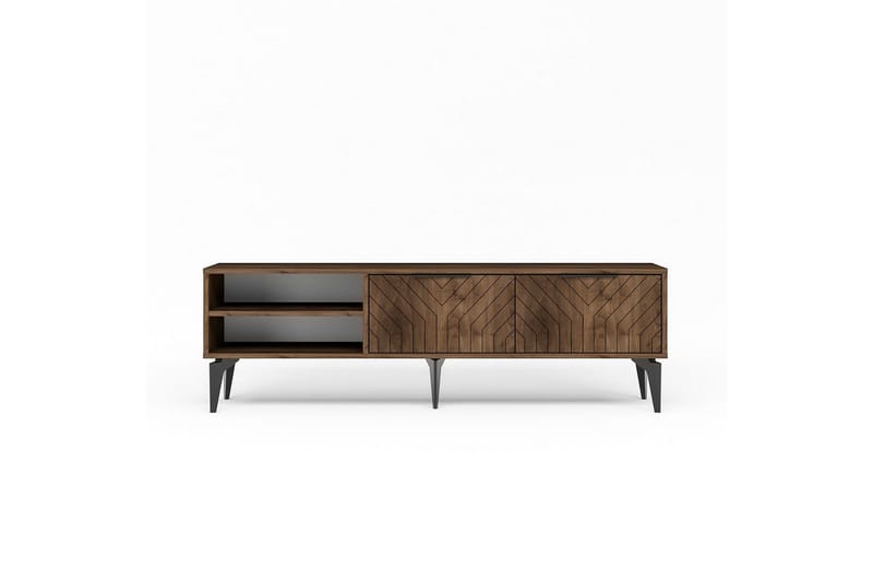 Lyven Tv-bänk 160 cm - Brun/Mörkfärgat trä - Möbler - Vardagsrum - Tv-möbler & mediamöbler - Tv-bänkar