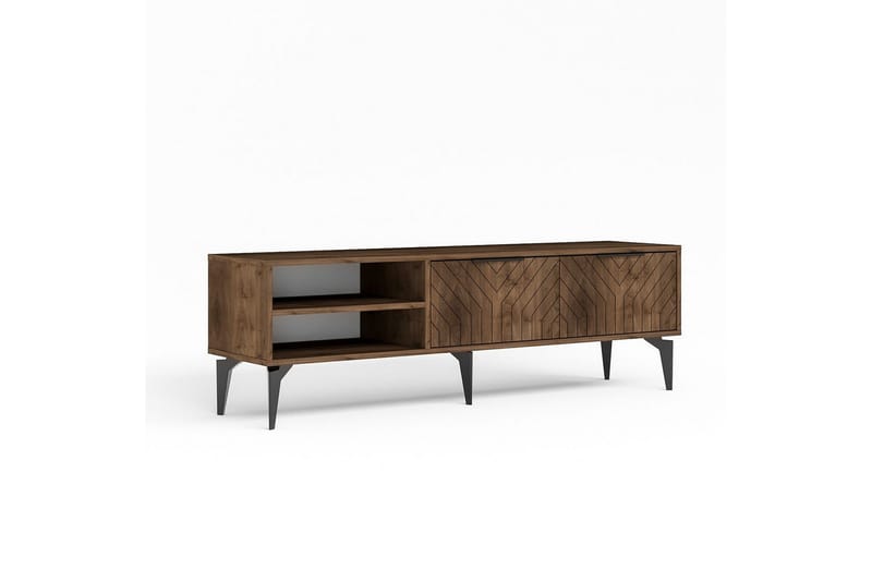 Lyven Tv-bänk 160 cm - Brun/Mörkfärgat trä - Möbler - Vardagsrum - Tv-möbler & mediamöbler - Tv-bänkar