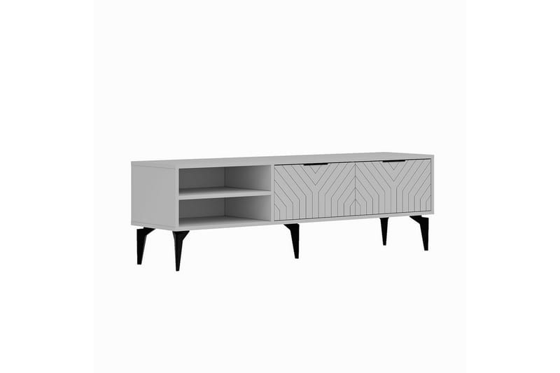 Lyven Tv-bänk 160 cm - Vit - Möbler - Vardagsrum - Tv-möbler & mediamöbler - Tv-bänkar