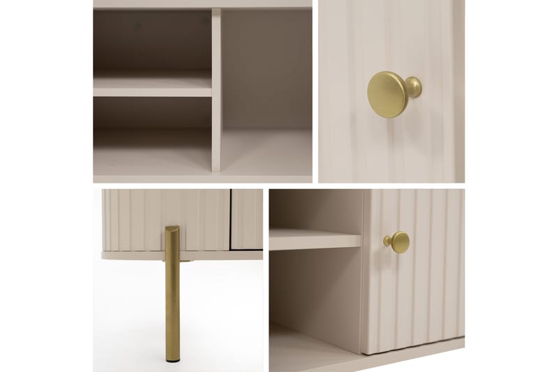 Maggio Tv-bänk 175x43 cm - Beige - Möbler - Vardagsrum - Tv-möbler & mediamöbler - Tv-bänkar