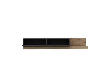 Majör Tv-bänk 180 cm - Antracit/Valnöt - Möbler - Vardagsrum - Tv-möbler & mediamöbler - Tv-bänkar