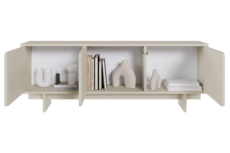 Marinport Tv-bänk 150 cm - Beige - Möbler - Vardagsrum - Tv-möbler & mediamöbler - Tv-bänkar