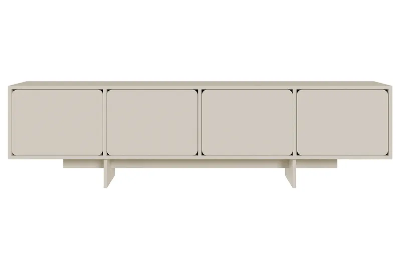 Marinport Tv-bänk 200 cm - Beige - Möbler - Vardagsrum - Tv-möbler & mediamöbler - Tv-bänkar