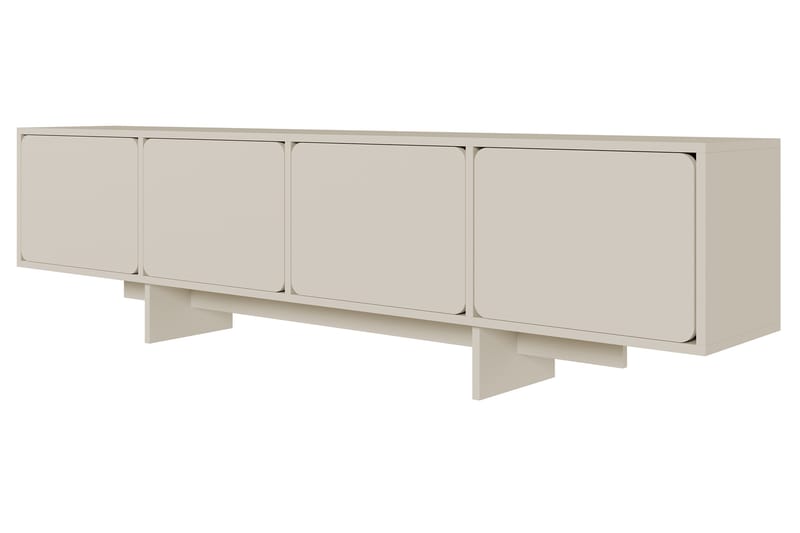 Marinport Tv-bänk 200 cm - Beige - Möbler - Vardagsrum - Tv-möbler & mediamöbler - Tv-bänkar