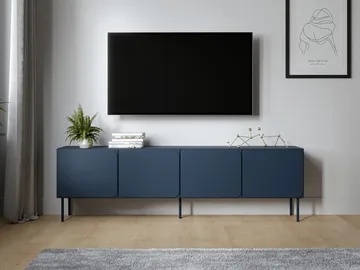 Marros Tv-bänk 200 cm - Blå - Möbler - Vardagsrum - Tv-möbler & mediamöbler - Tv-bänkar