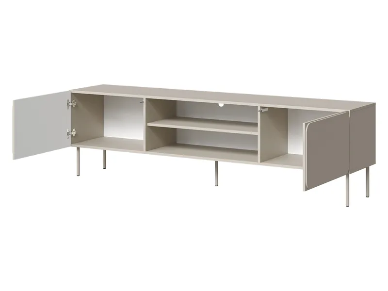 Marros Tv-bänk 200 cm med hyllor - Toskanskt röd - Möbler - Vardagsrum - Tv-möbler & mediamöbler - Tv-skåp