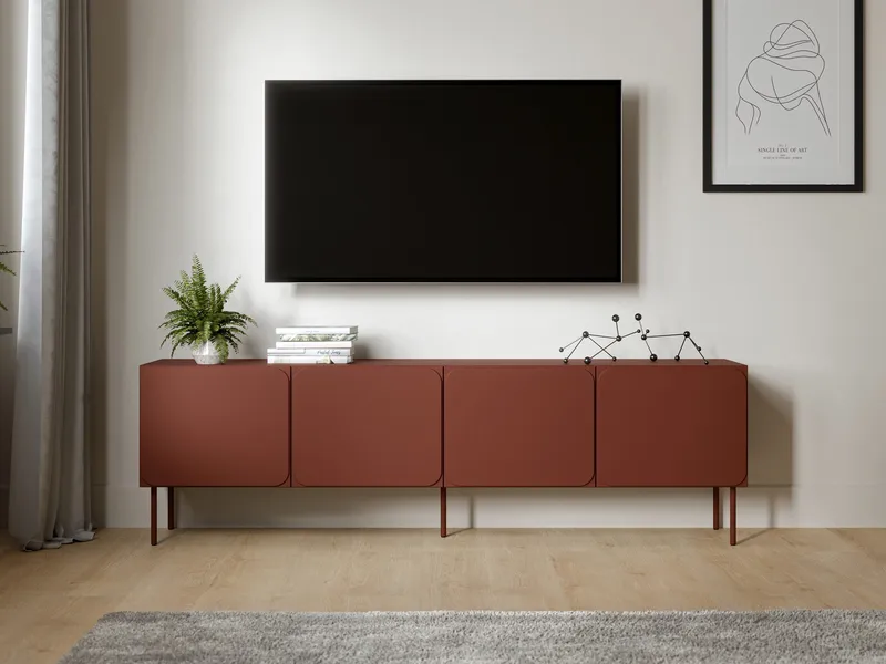 Marros Tv-bänk 200 cm - Toskanskt röd - Möbler - Vardagsrum - Tv-möbler & mediamöbler - Tv-bänkar