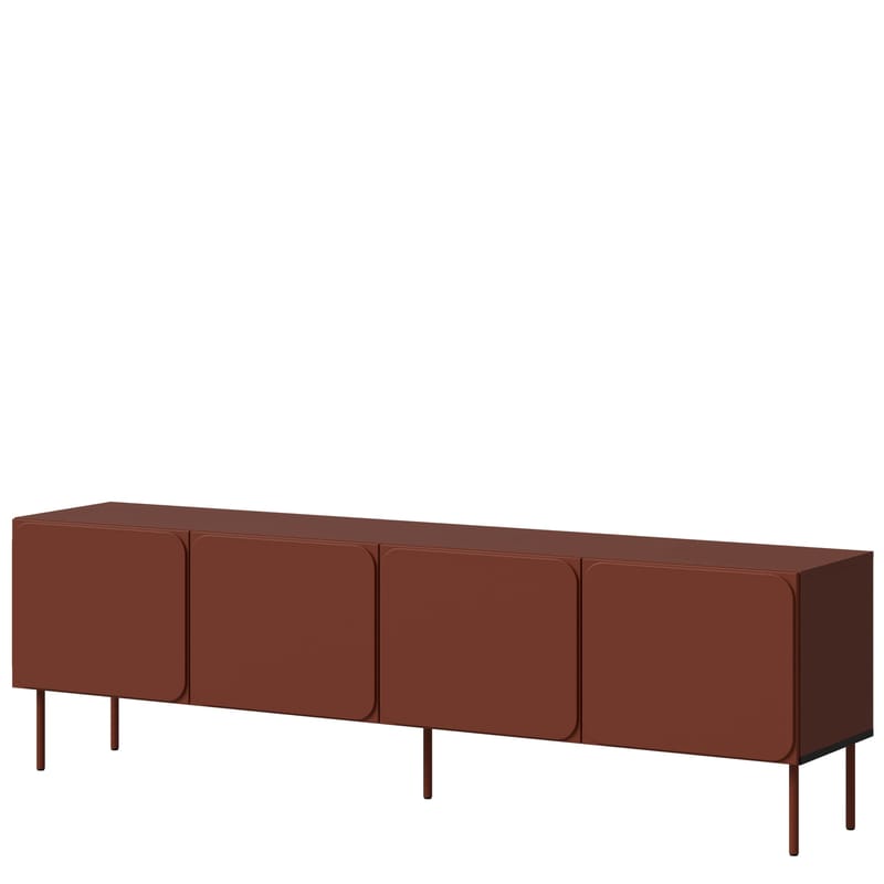 Marros Tv-bänk 200 cm, Toskanskt röd