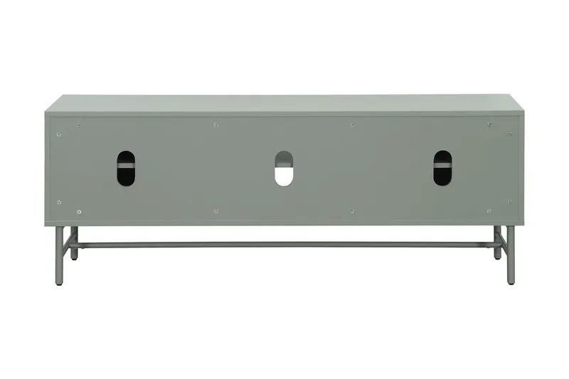 Matterhorn Smal tv-bänk med förvaring 40 cm djup 157 cm bred 58 cm hög - Grön - Möbler - Vardagsrum - Tv-möbler & mediamöbler - Tv-bänkar