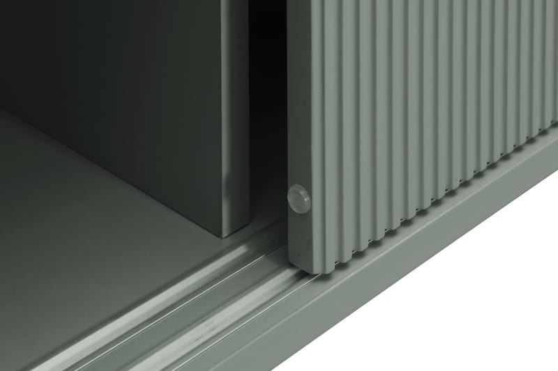 Matterhorn Smal tv-bänk med förvaring 40 cm djup 157 cm bred 58 cm hög - Grön - Möbler - Vardagsrum - Tv-möbler & mediamöbler - Tv-bänkar