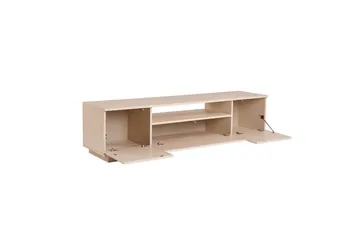 Meni Tv-bänk 180 cm - Mörkbrun/Taupe - Möbler - Vardagsrum - Tv-möbler & mediamöbler - Tv-bänkar