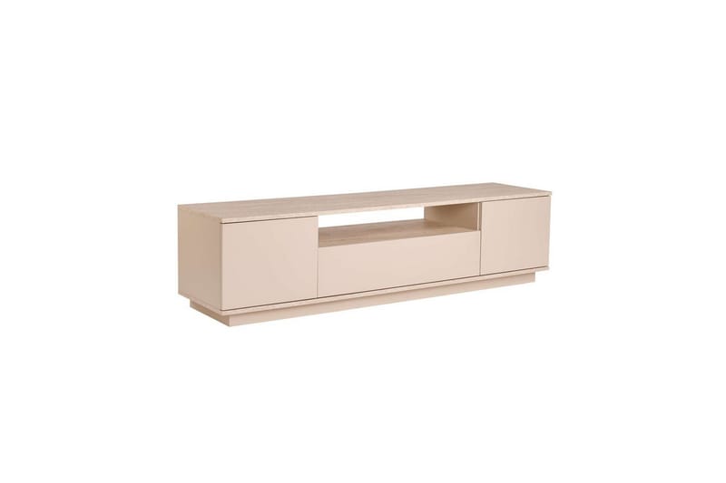 Meni Tv-bänk 180 cm - Mörkbrun/Taupe - Möbler - Vardagsrum - Tv-möbler & mediamöbler - Tv-bänkar