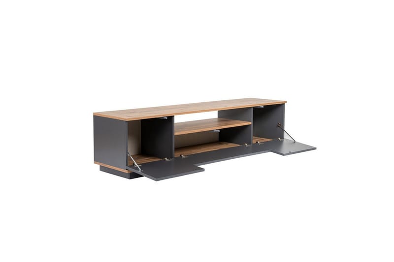Meni Tv-bänk 180 cm - Natur/Antracit - Möbler - Vardagsrum - Tv-möbler & mediamöbler - Tv-bänkar