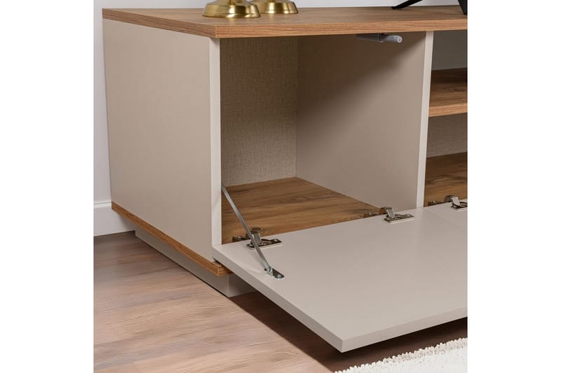 Meni Tv-bänk 180 cm - Natur/Gul - Möbler - Vardagsrum - Tv-möbler & mediamöbler - Tv-bänkar