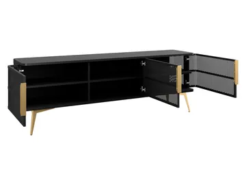 Mireva Tv-bänk 180 cm - beige/guld - Möbler - Vardagsrum - Tv-möbler & mediamöbler - Tv-bänkar