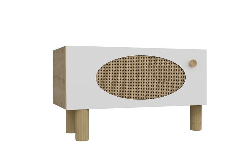 Mittopuri Tv-bänk 153,6 cm - Taupe - Möbler - Vardagsrum - Tv-möbler & mediamöbler - Tv-bänkar