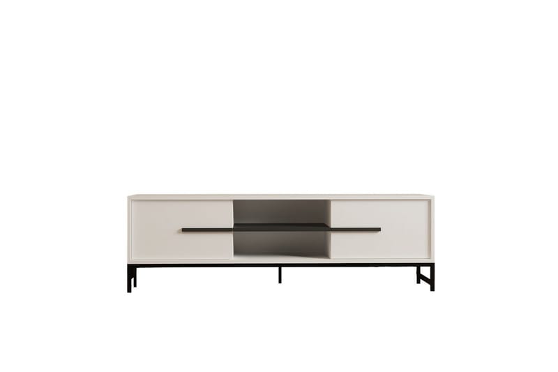Mono Tv-bänk 160 cm - Vit - Möbler - Vardagsrum - Tv-möbler & mediamöbler - Tv-bänkar
