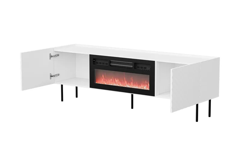 Munkedal Tv-bänk 181 cm - Svart - Möbler - Vardagsrum - Tv-möbler & mediamöbler - Tv-bänkar