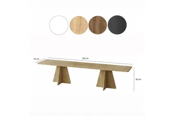 Munne Tv-bänk 180 cm - Ek - Möbler - Vardagsrum - Tv-möbler & mediamöbler - Tv-bänkar