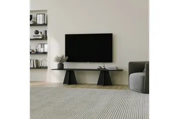 Munne Tv-bänk 180 cm - Svart - Möbler - Vardagsrum - Tv-möbler & mediamöbler - Tv-bänkar
