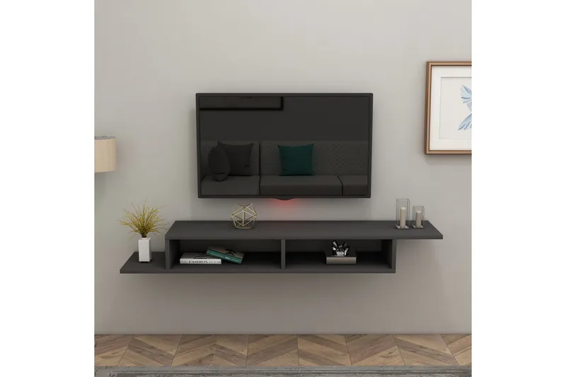 Muson Tv-bänk 120 cm - Antracit - Möbler - Vardagsrum - Tv-möbler & mediamöbler - Tv-bänkar