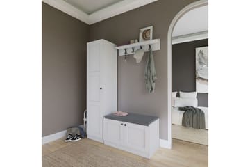Nagouri Tv-möbelset 130x35 cm - Vit - Möbler - Vardagsrum - Tv-möbler & mediamöbler - Tv-möbelset