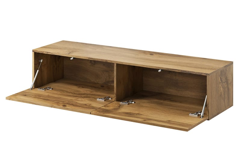 Narbonne Väggenhet 280 cm - Natur/Svart - Möbler - Vardagsrum - Tv-möbler & mediamöbler - Tv-möbelset