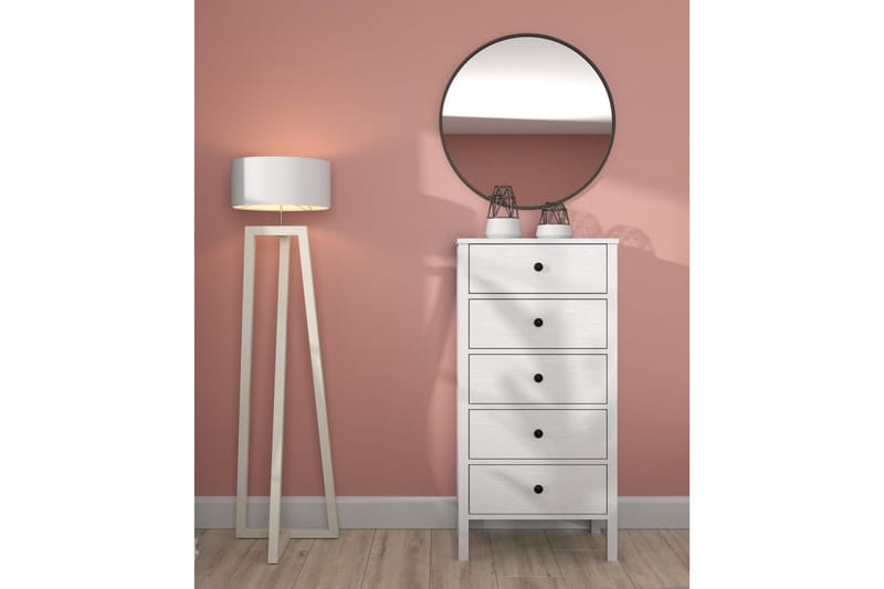 Navric Tv-skåp 58 cm - Natur/Vit - Möbler - Vardagsrum - Tv-möbler & mediamöbler - Tv-skåp