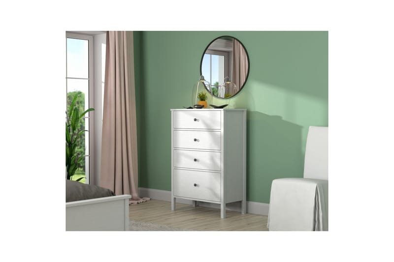 Navric Tv-skåp 77 cm - Natur/Vit - Möbler - Vardagsrum - Tv-möbler & mediamöbler - Tv-skåp